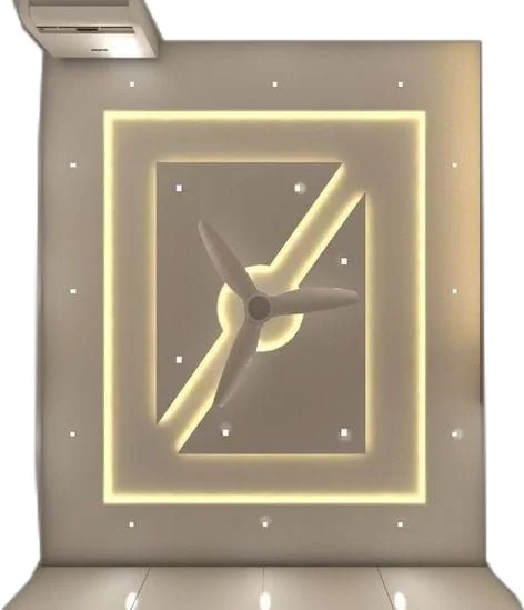 Gypsum False Ceiling Board & Framing System